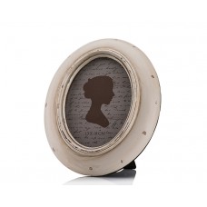 M58-108 - Krem Eskitme Oval Çerçeve 13*18