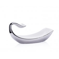 PR20-1011 - Gümüş- Beyaz Seramik Çerezlik 33*16