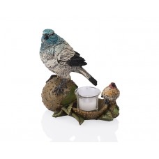 PR39-1008 - Yumurtalı Renkli 2li Kuş 17cm